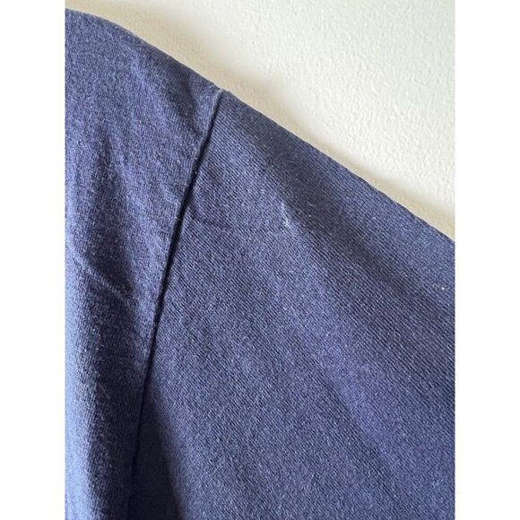 NYU New York University T-Shirt BlueCollegiate American Flag Vintage 2001 Small - Picture 6 of 10